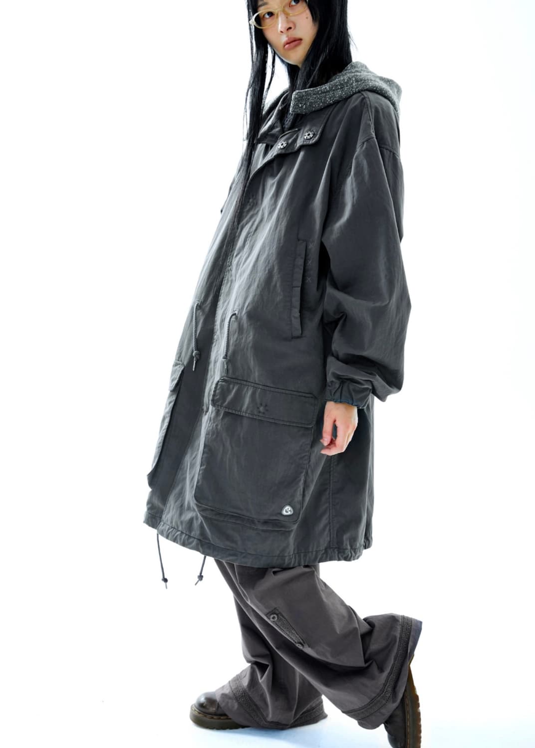 [COYSEIO]WASHED MILITARY JACKET 밀리터리 야상 상품이미지4