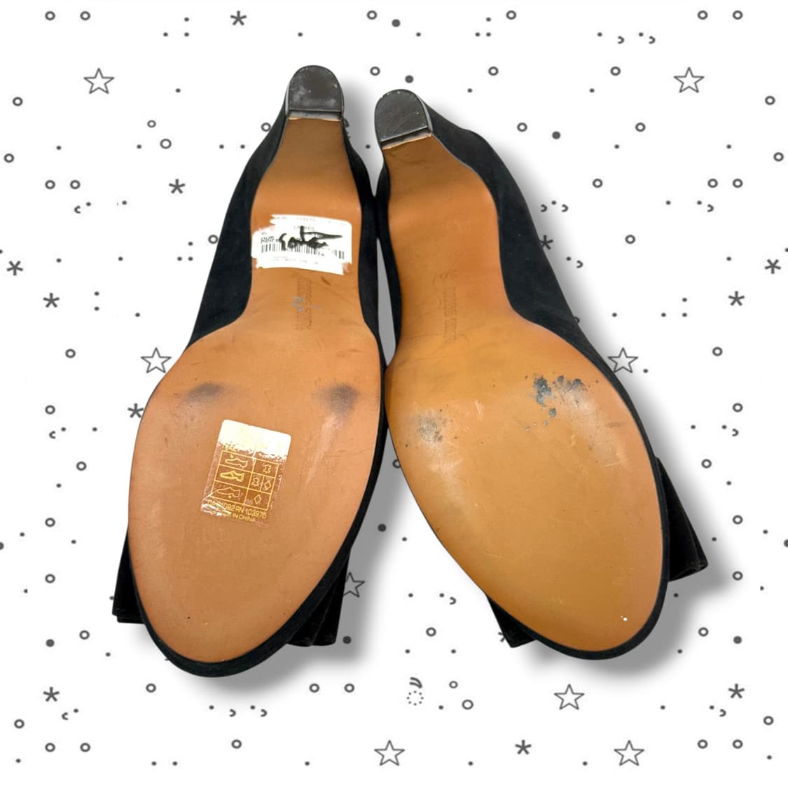 36 Miss Sixty 미스 식스티 스터드 리본 스웨이드 힐 상품이미지7