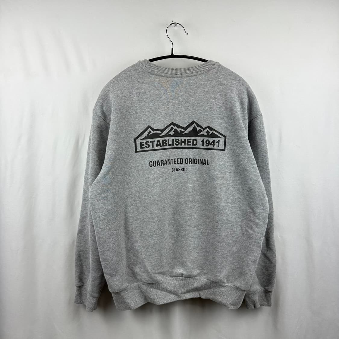 (S) 지프 자수로고 맨투맨 그레이 상품이미지6