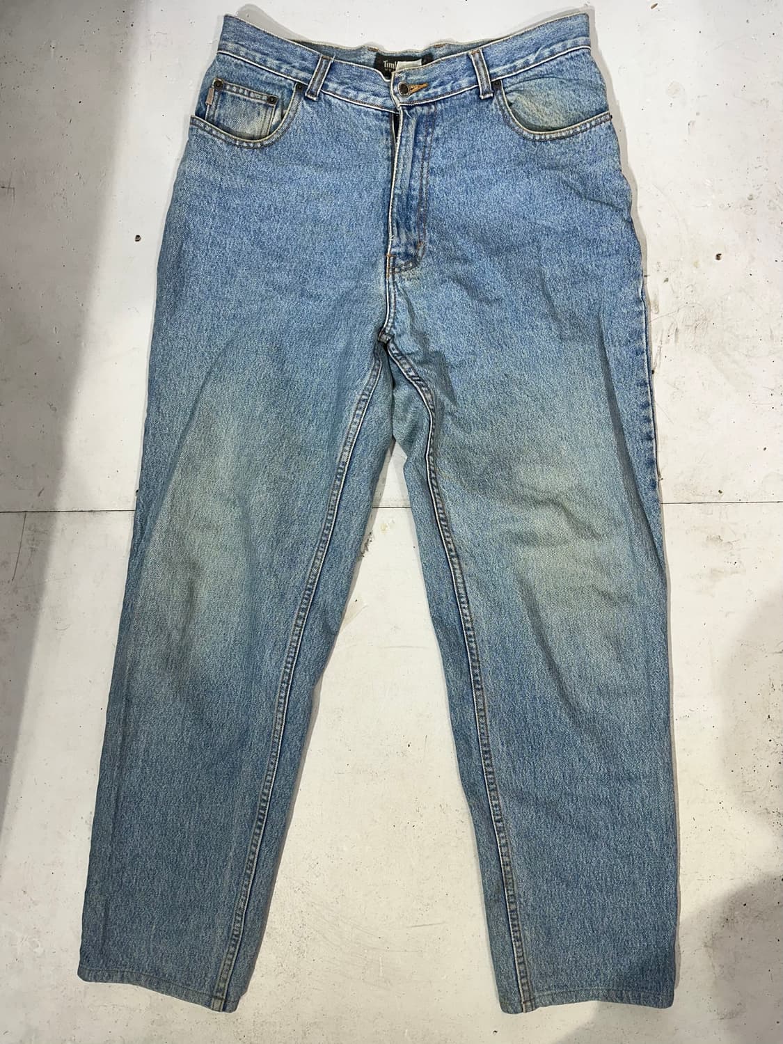 00s 팀버랜드 와이드 연청 데님 팬츠 청바지  상품이미지4