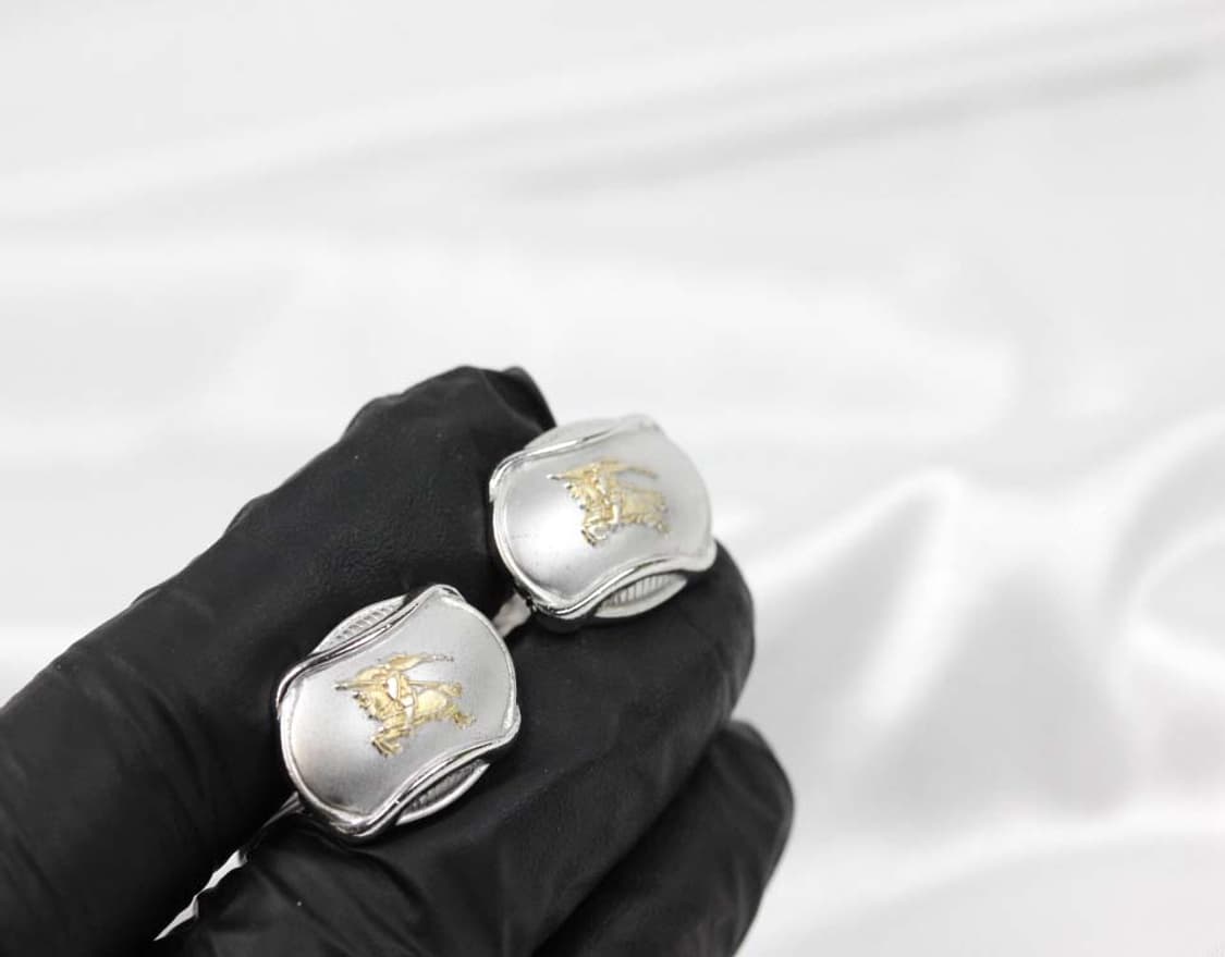 버버리 A-등급 남자 명품 커프스 빈티지 상품이미지9