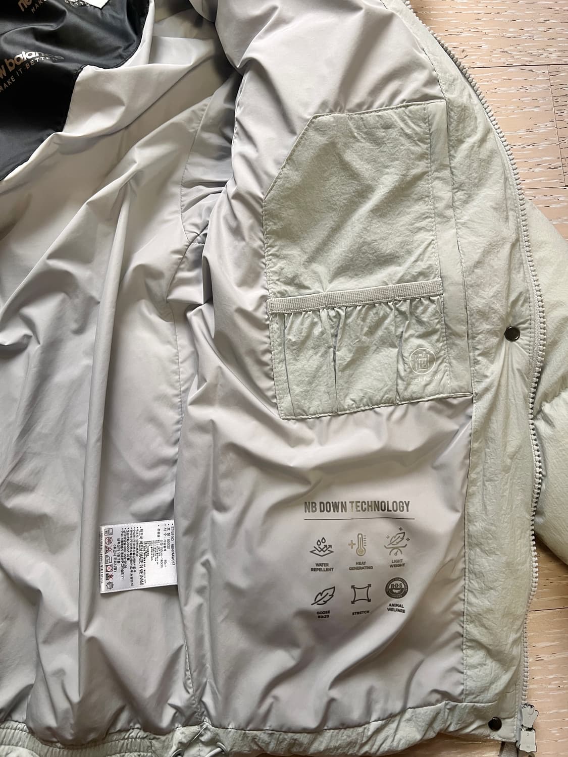 뉴발란스 숏패딩  상품이미지5