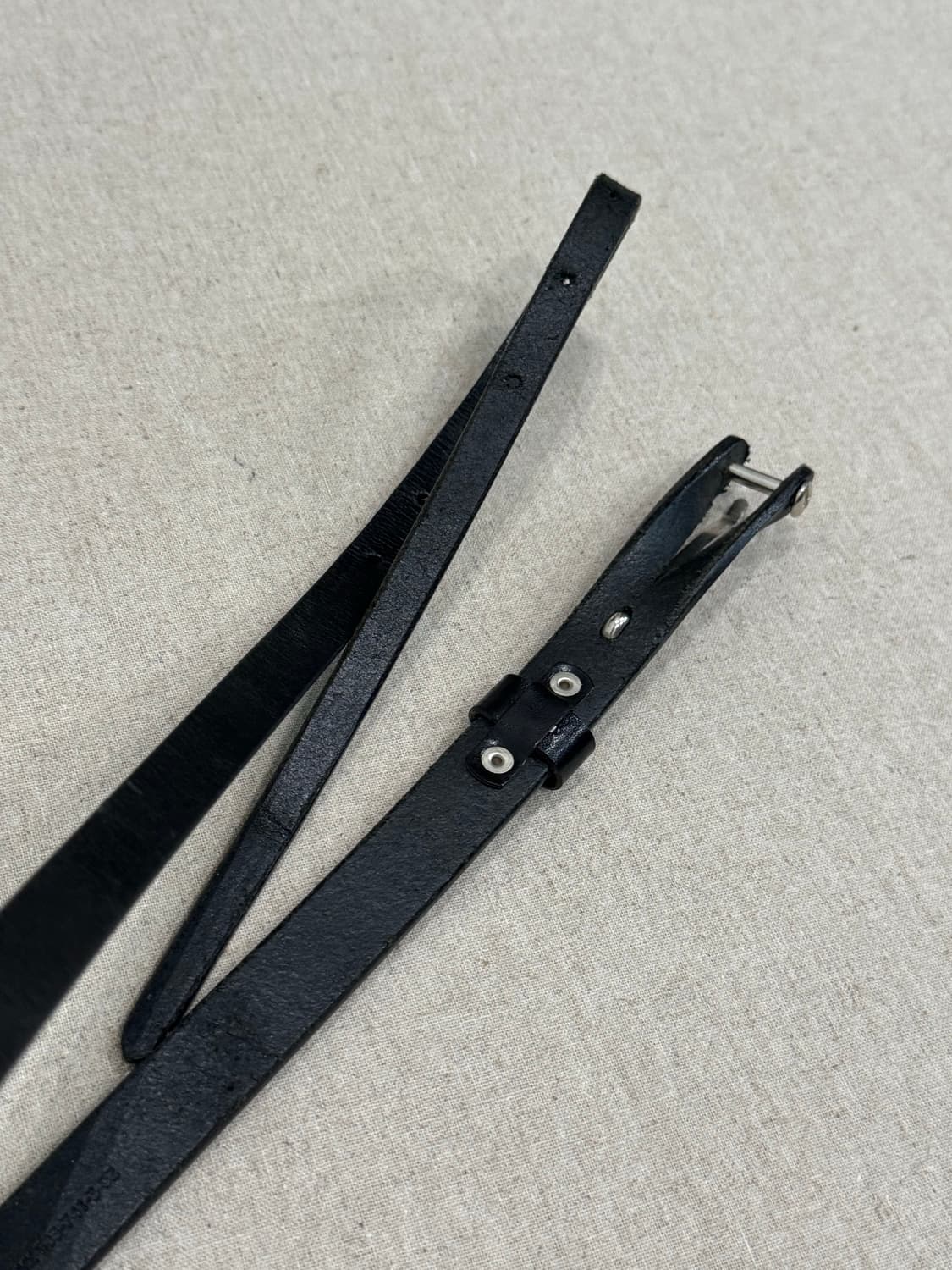 요지야마모토 네로우 버클 벨트 상품이미지4