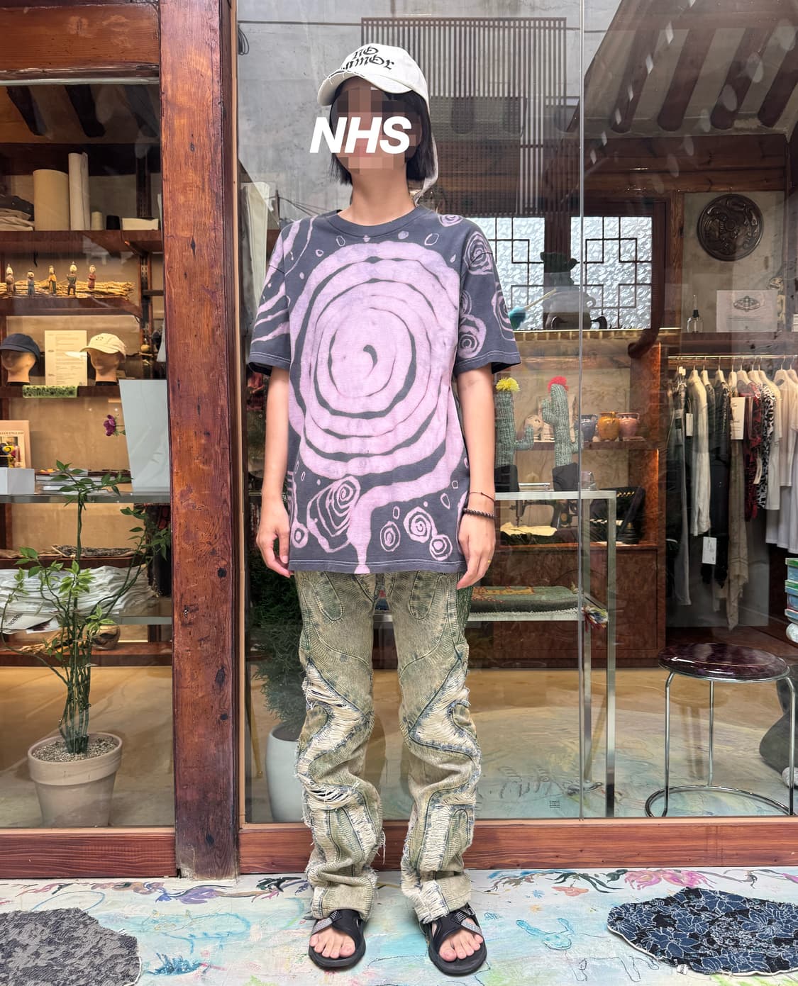 EPI•TAPH hand washed Print T-shirts 상품이미지5