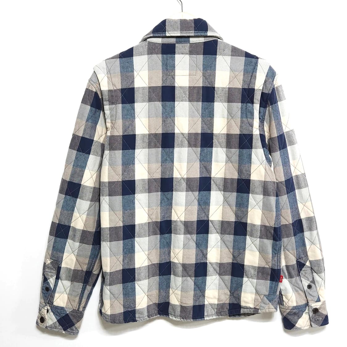 100)LEVIS 리바이스 퀼팅 체크 자켓 봄가을 상품이미지6