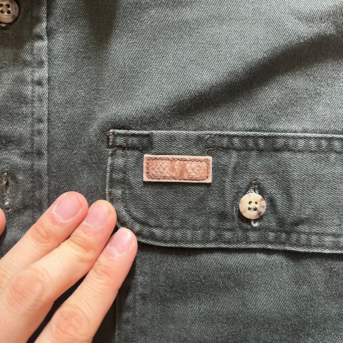 [CARHARTT] 칼하트 모스그린 워크셔츠 상품이미지4