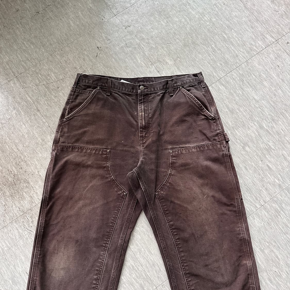 칼하트 더블니 B136 DKB 워크 팬츠 (38x32) 상품이미지2