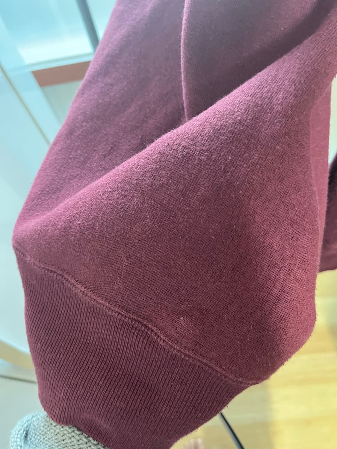 웨어하우스 버건디 스웻 맨투맨 상품이미지9