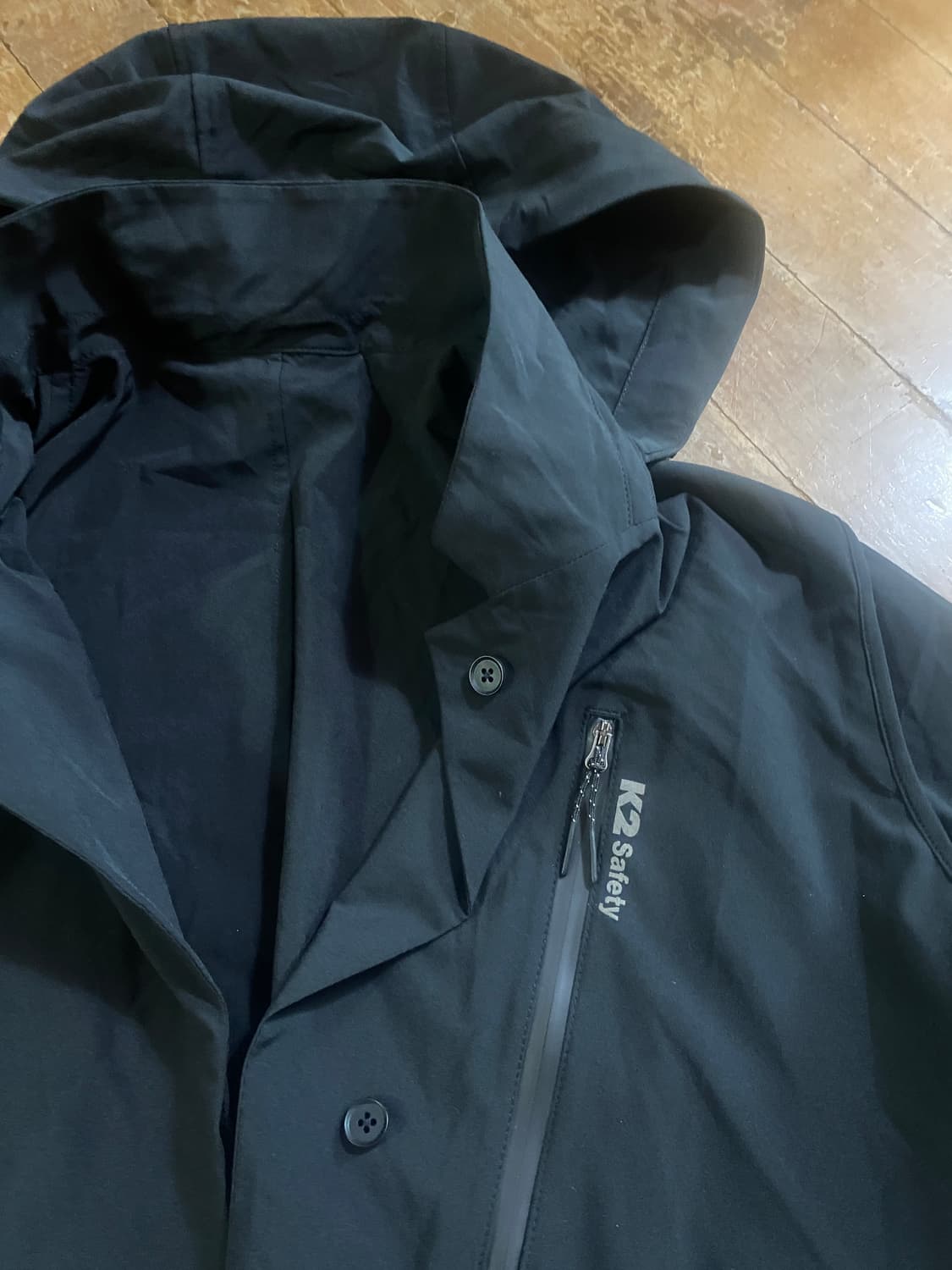 (새상품) K2 Safety 리버서블 블랙 후드 자켓 2XL 새상품 상품이미지2