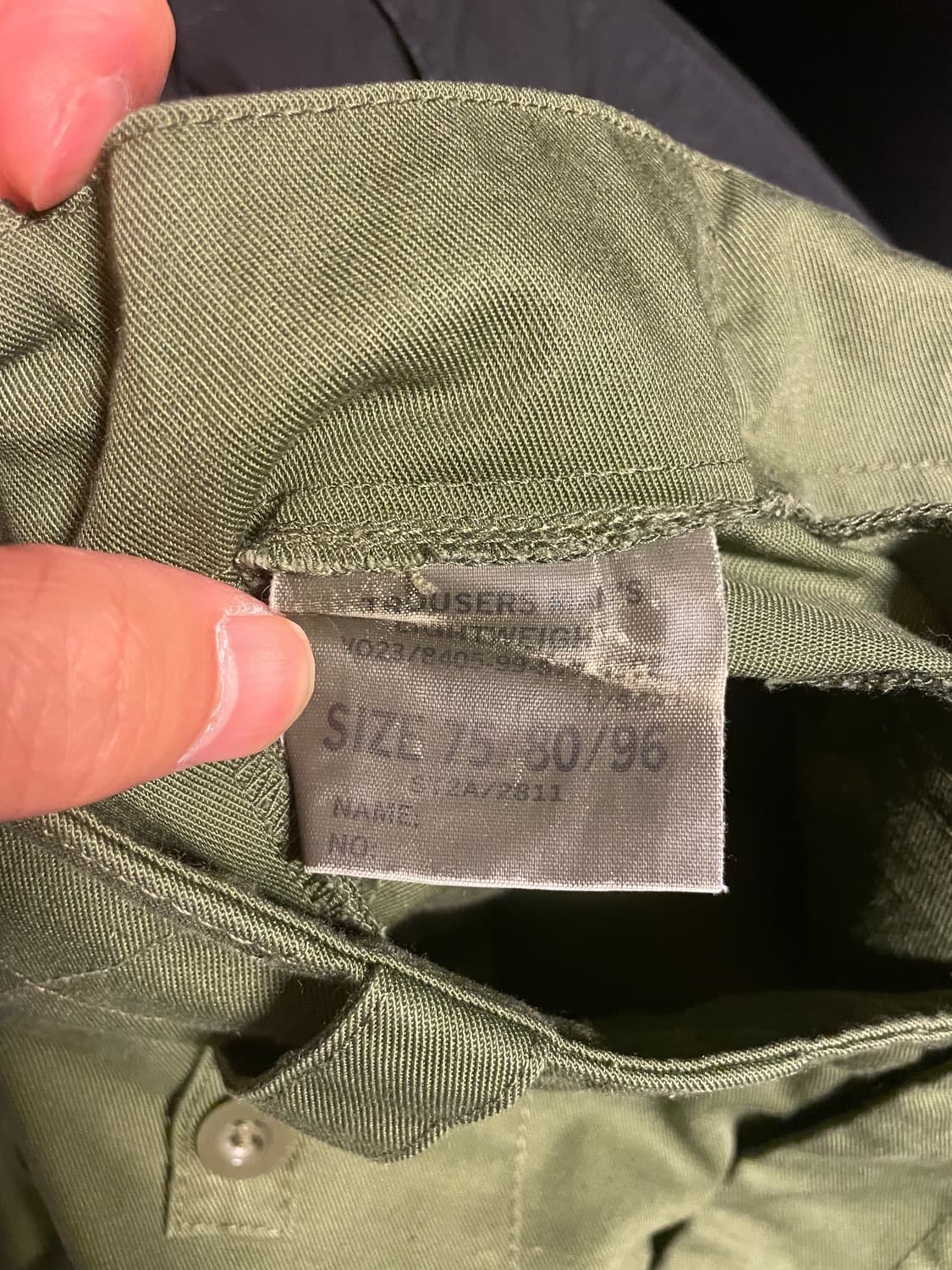 영국군 퍼티그팬츠 상품이미지6