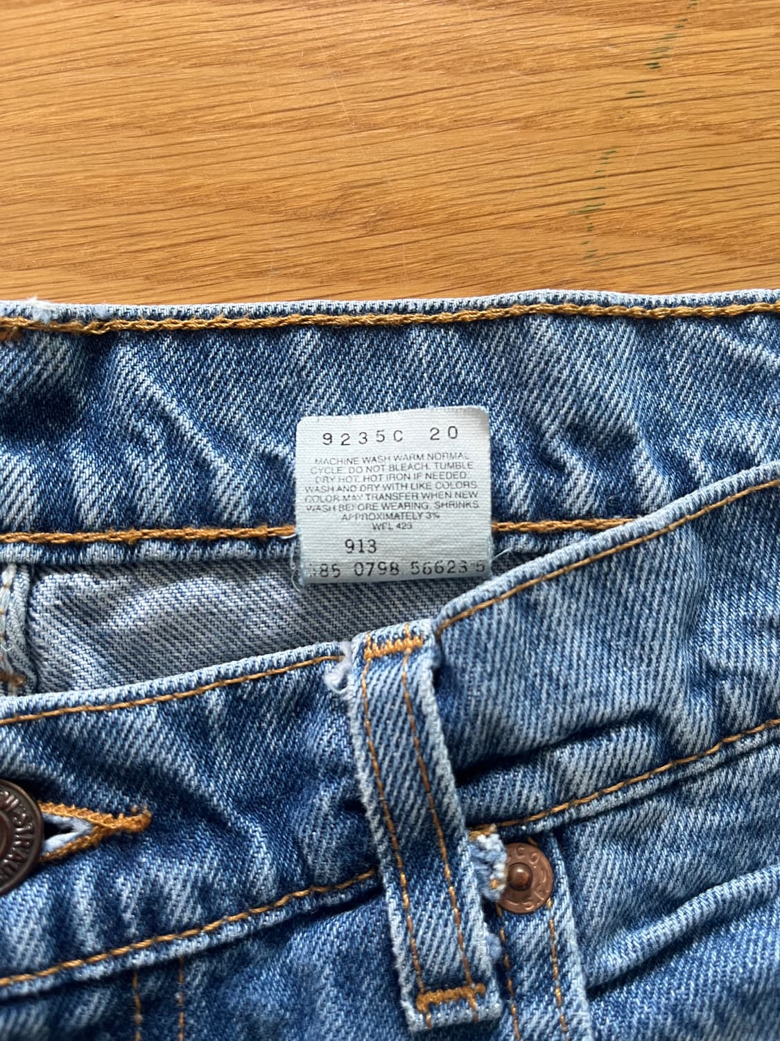 90s 리바이스 569 made in usa 34 상품이미지2