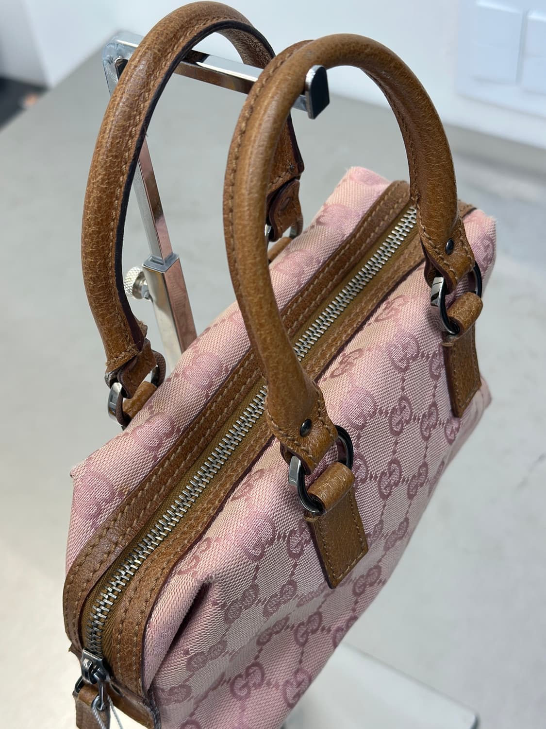 구찌 핑크 미니 보스턴 백  상품이미지2