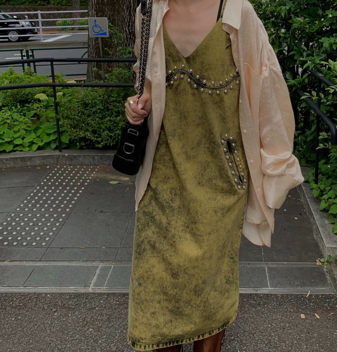 Namacheko Gododdin Slip Dress (36) 상품이미지4