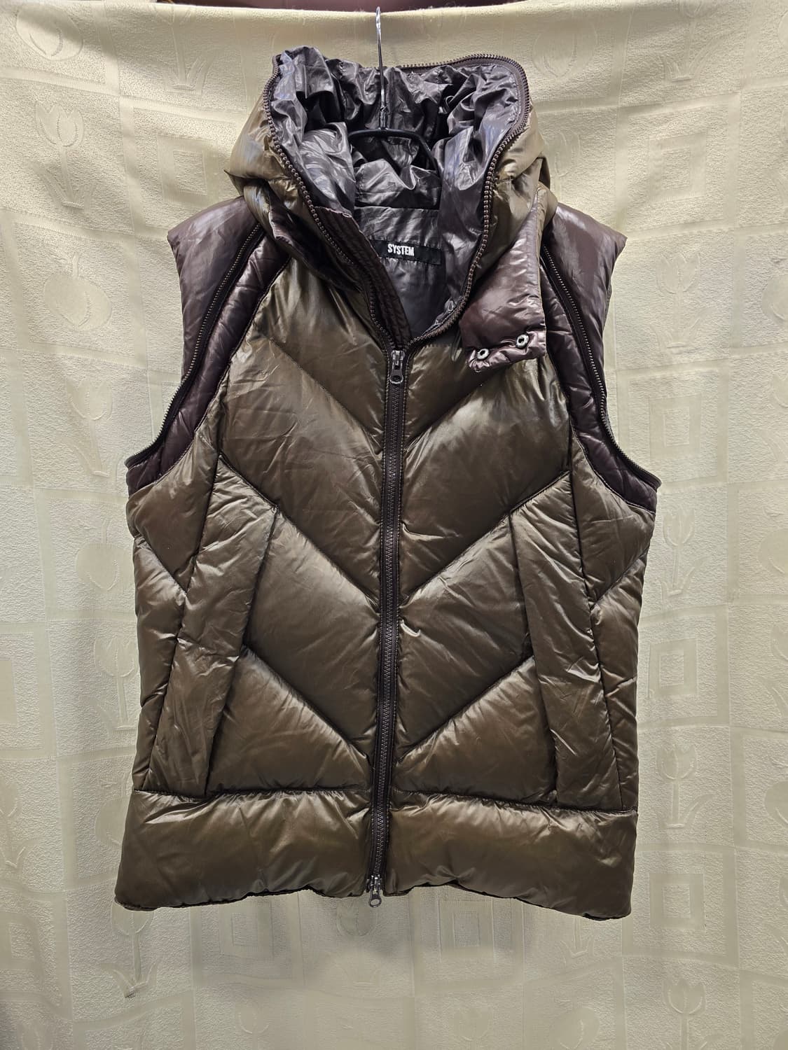 한섬 시스템 SYSTEM 구스다운패딩 조끼 55~66 상품이미지1