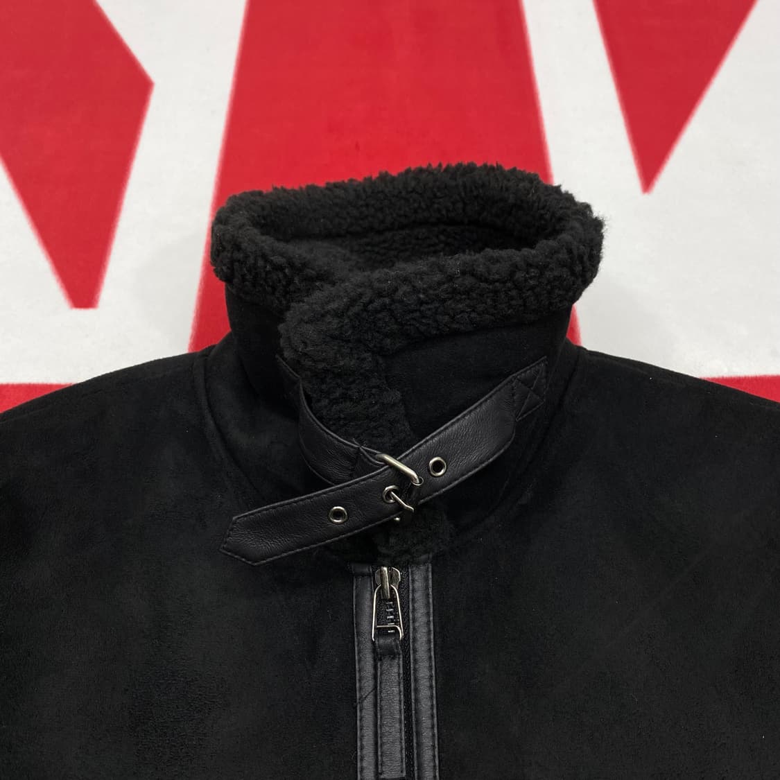 스웨이드 무스탕 L 상품이미지4