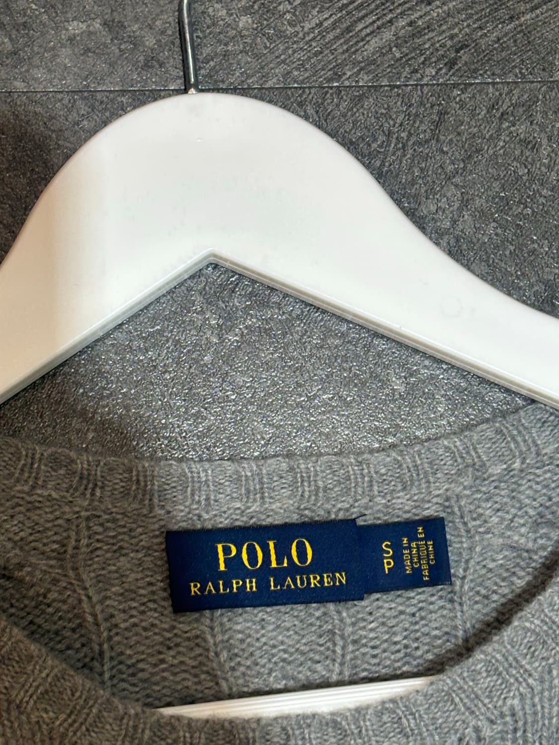 폴로 랄프로렌 케이블 니트 스웨터 S 여성 상품이미지5