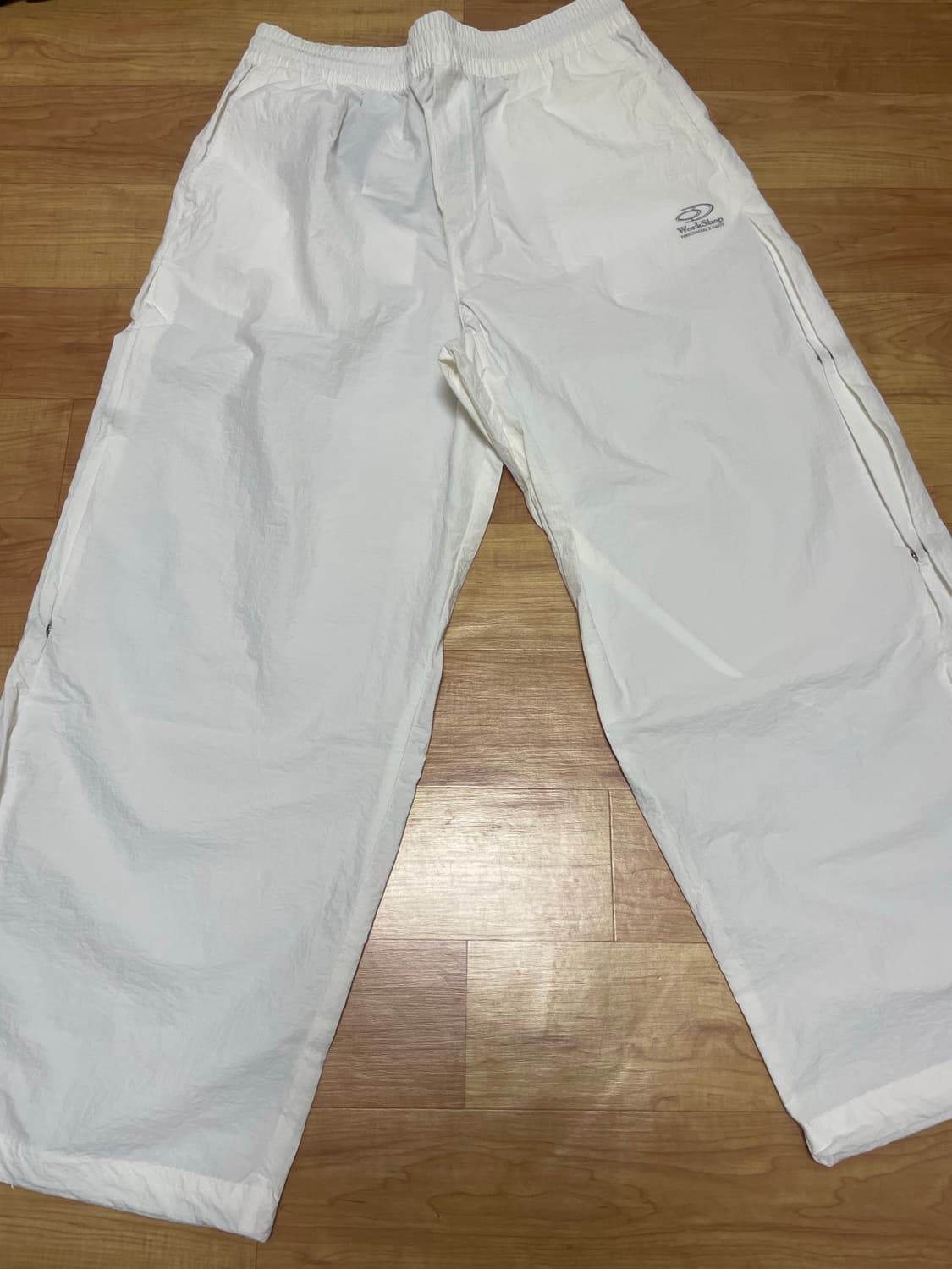 트래블 워크샵 사이드 스냅 팬츠 오프 화이트 상품이미지2