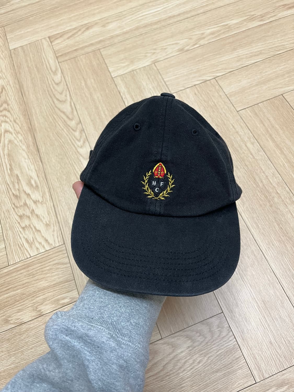 헤리티지플로스 볼캡 모자 블랙 판매 상품이미지1