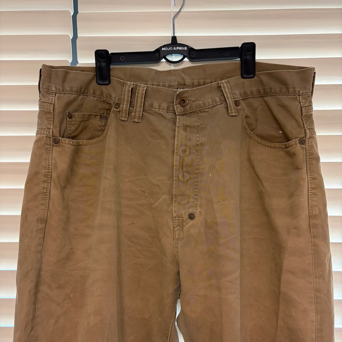 아나크로놈 Anachronorm BAL 5포켓 치노 팬츠 바지 W38 상품이미지3