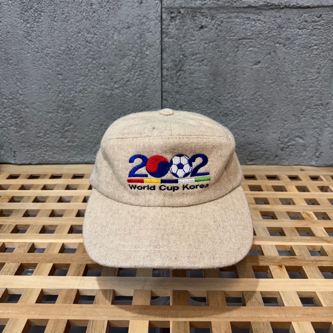 2002 한일 월드컵 기념 울 캡 상품이미지1