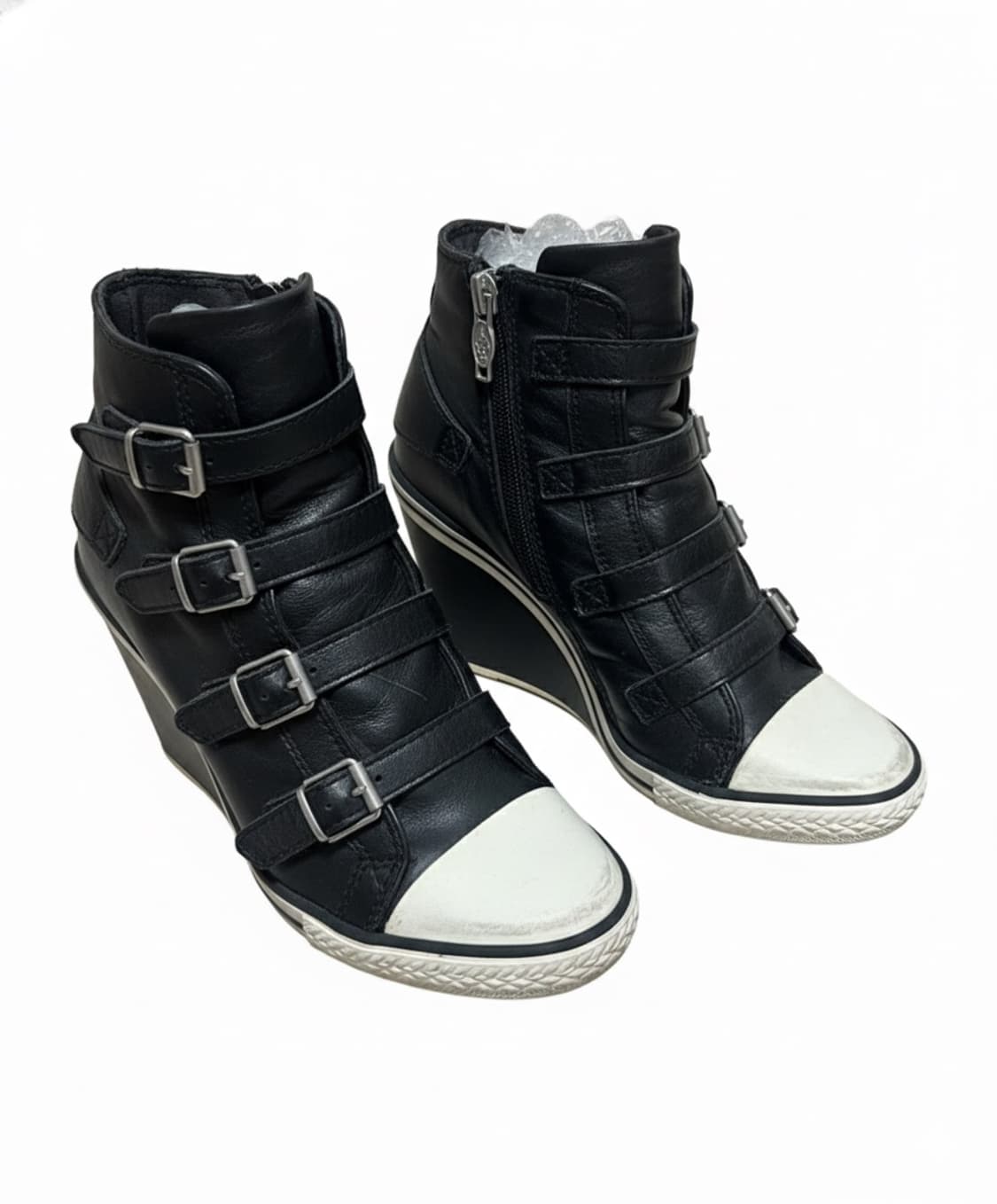 ASH 웨지힐 스니커즈 블랙 상품이미지5