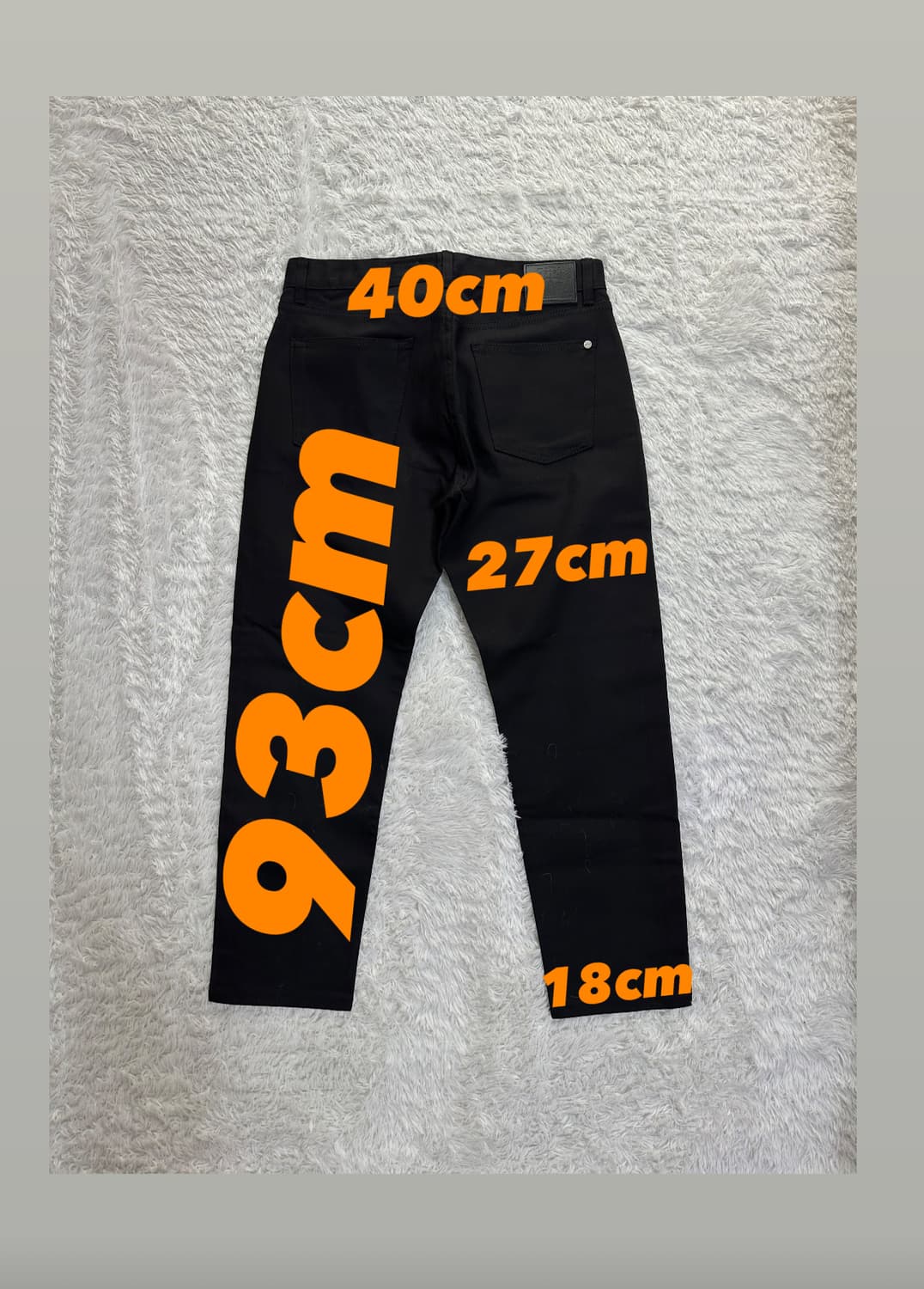 MOD.9 블랙진 32사이즈 상품이미지2