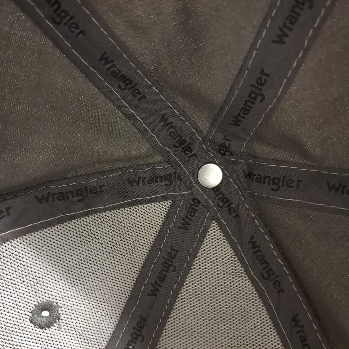 랭글러 런치 로데오 웨어 자수 로고 그레이 볼캡 P2116 상품이미지8