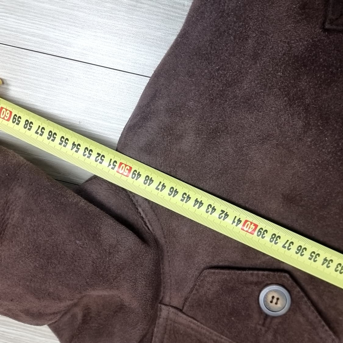 한국제 80~90년대 톰보이 양가죽 무스탕 트러커자켓(95-100) 상품이미지9