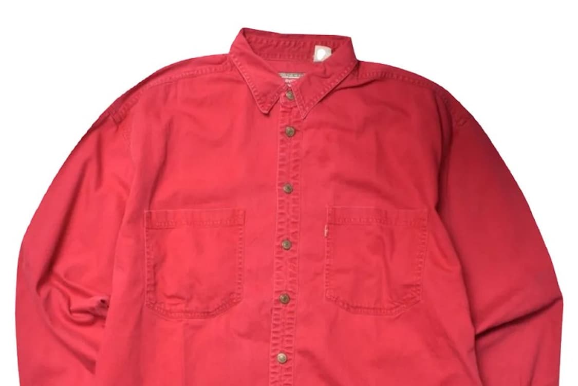 90S 빈티지 리바이스 워크 셔츠 남방 L N0880 상품이미지3