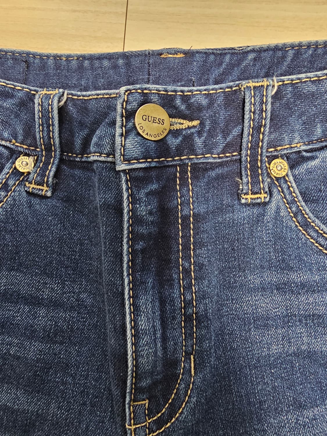 게스 부츠컷 데님 청바지 상품이미지3