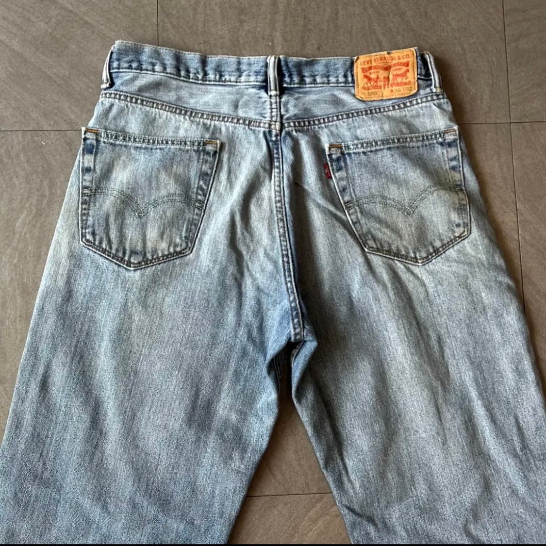 리바이스 정품 550 데님 청 바지 팬츠 상품이미지8