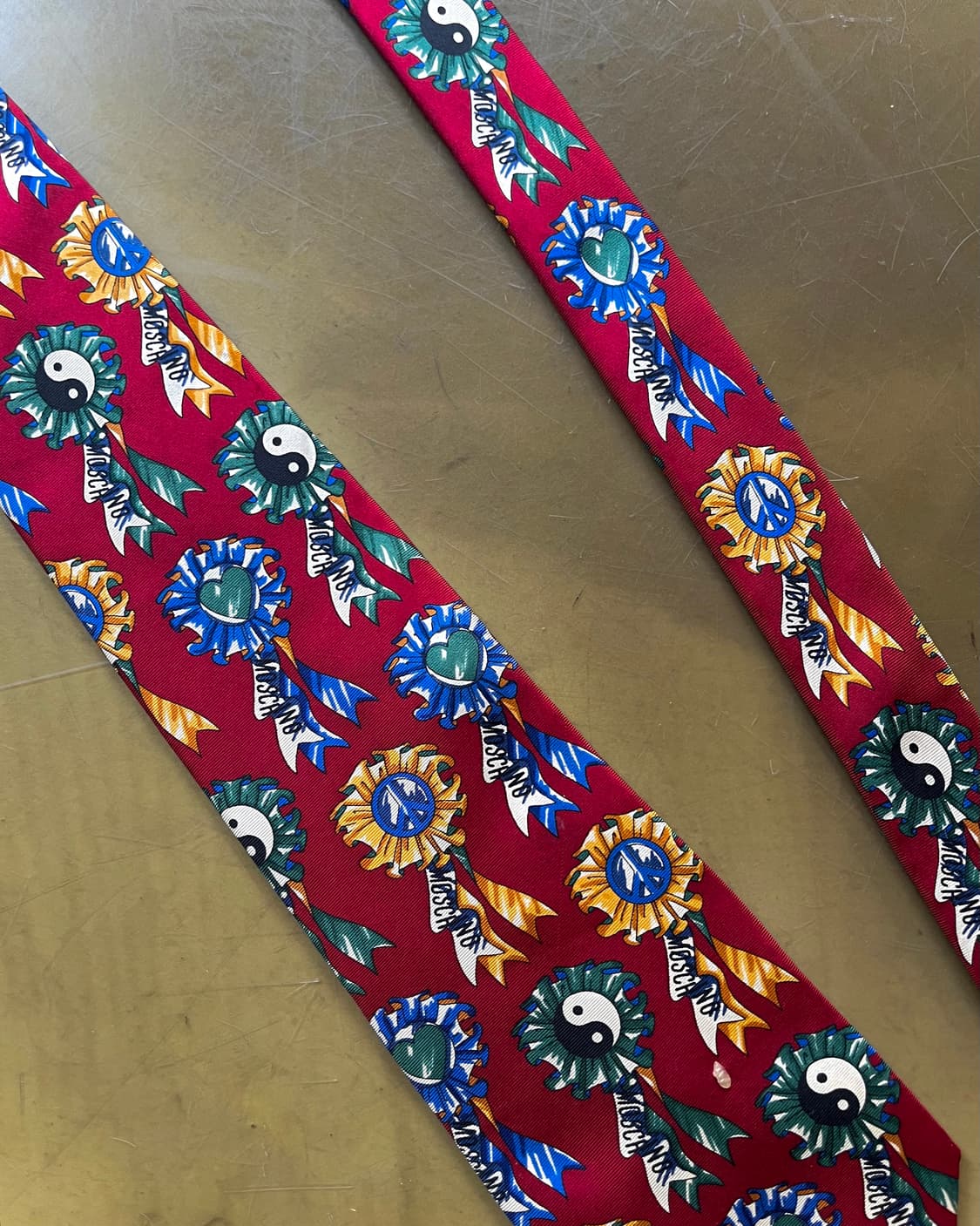 90-00s Cheap and Chic by MOSCHINO Tie 상품이미지6