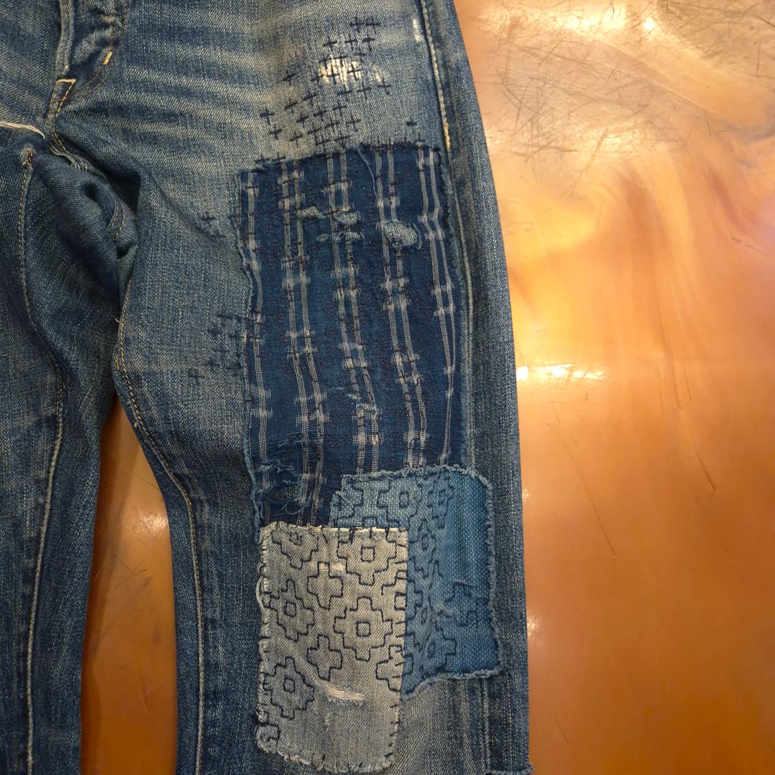 데님 앤 서플라이 랄프로렌 슬림핏 데님 팬츠 상품이미지6