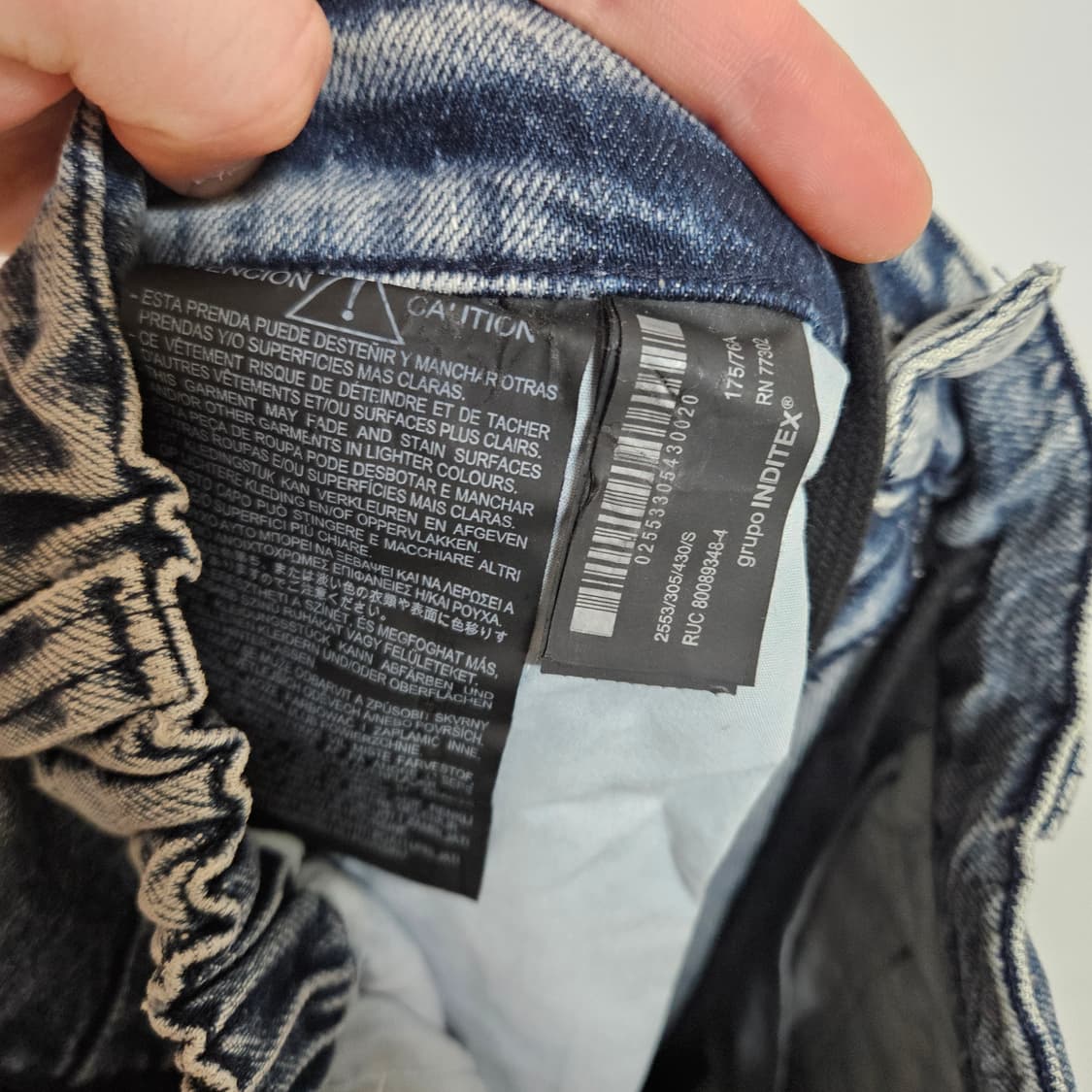 S 자라 메종스페셜 데님 카고팬츠 상품이미지10