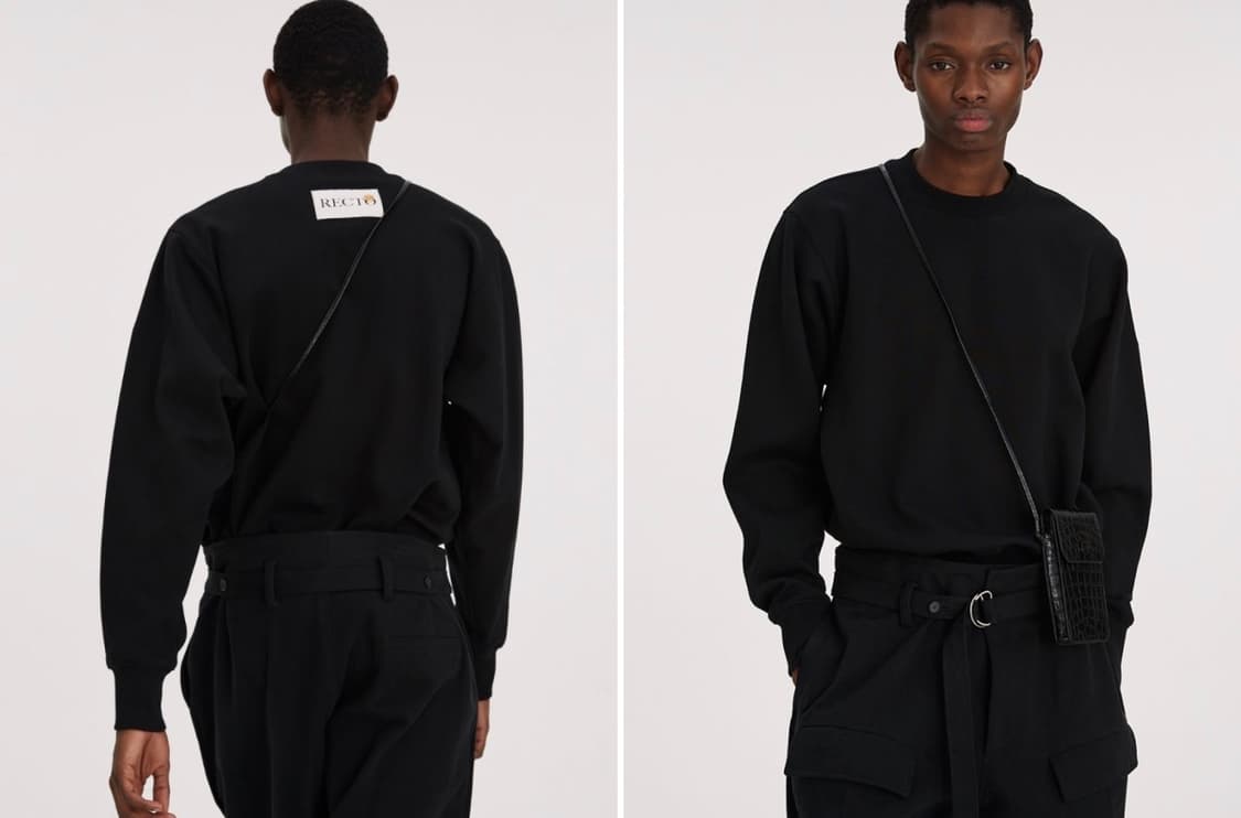 RECTO 로고 맨투맨 상품이미지3