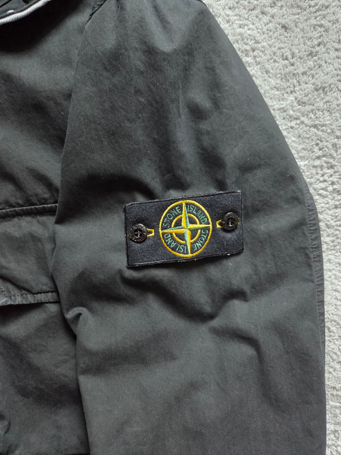 [정품] 스톤아일랜드 후드 오버셔츠 L 상품이미지2