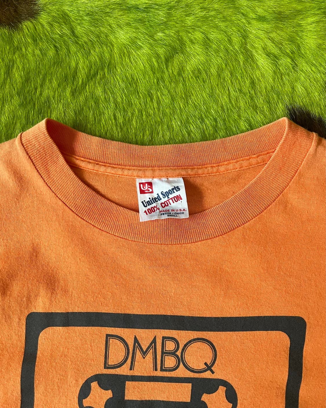 1990s "D.M.B.Q" USA Vintage 1/2 T-Shirt 상품이미지4