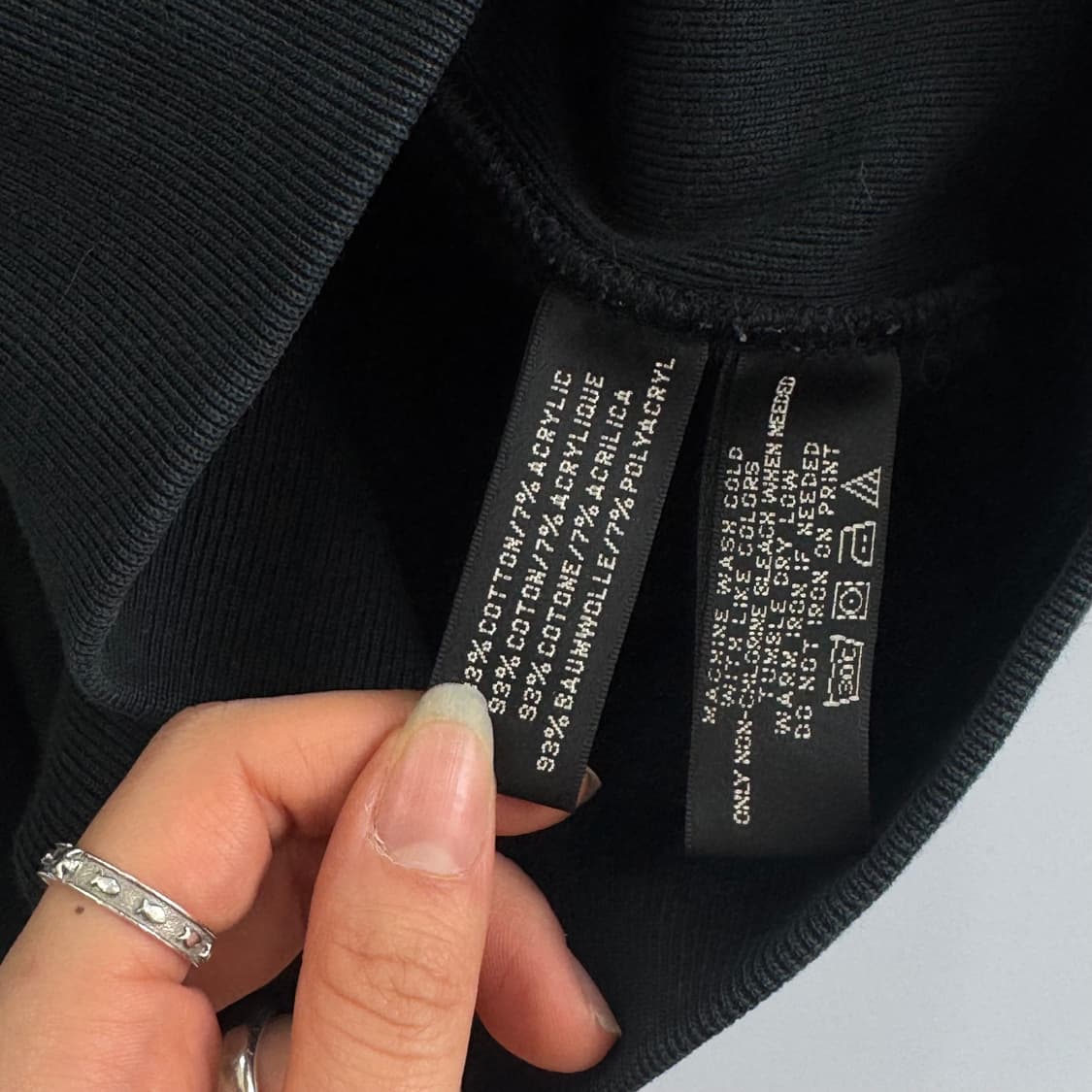 Polo 폴로 백 핑크 빅포니 블랙 후드집업 상품이미지7