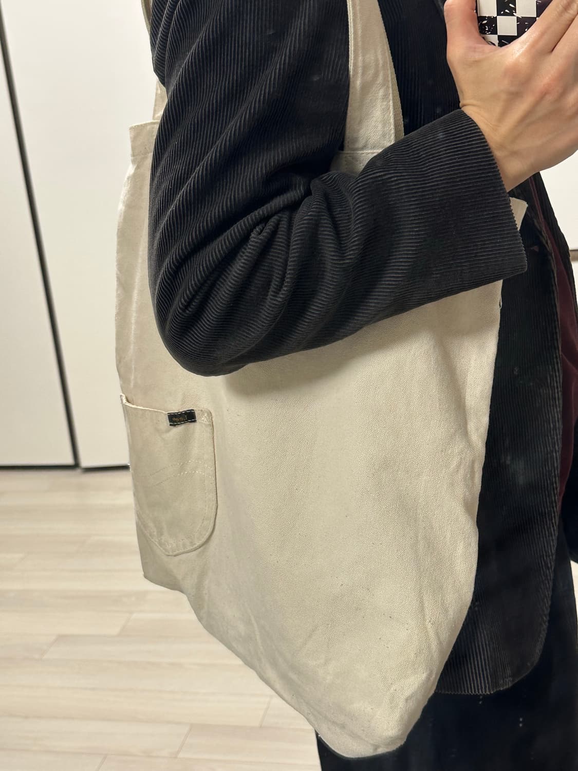 Lee 숄더백 로고 네이비 상품이미지6