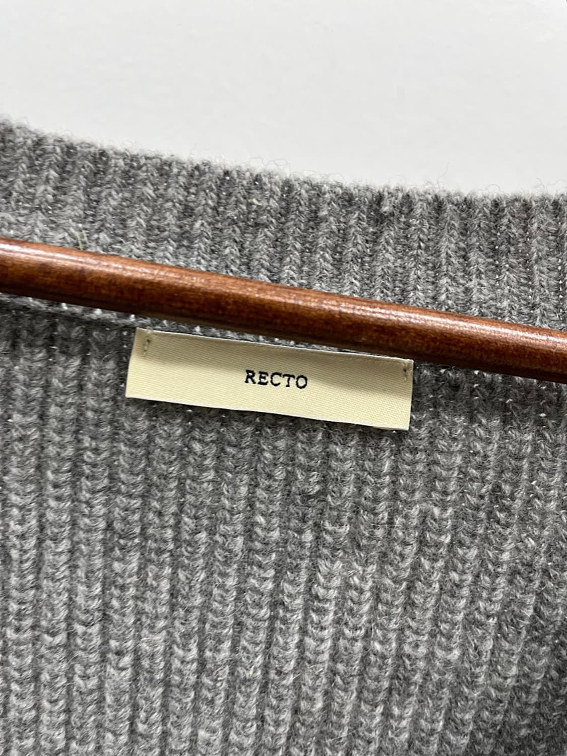 여) 렉토 사선 가디건니트  상품이미지3