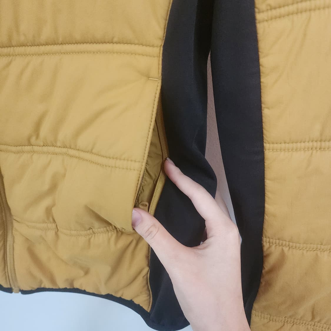 헤지스 골프 퀼팅 점퍼 상품이미지4