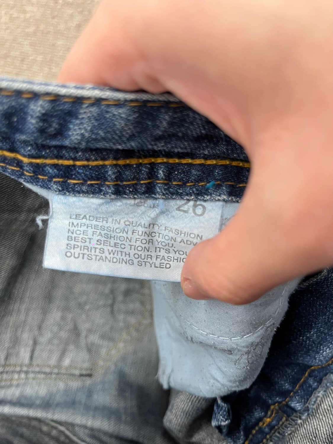 Mano catte jeans 상품이미지5