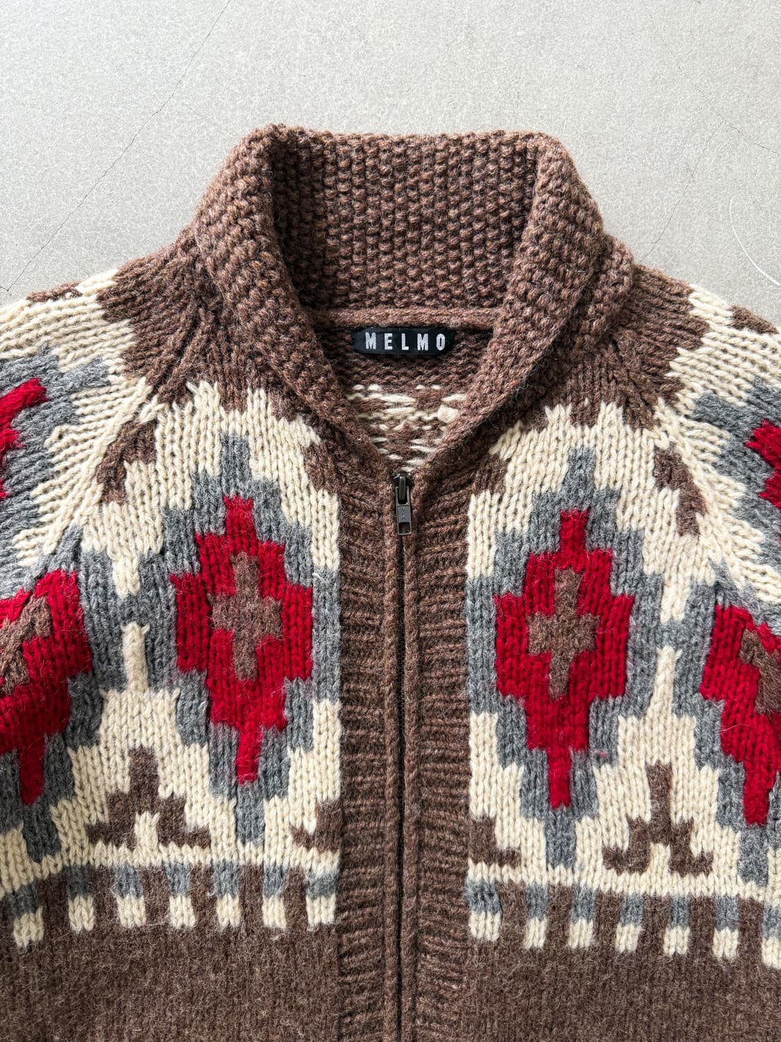 Melmo Wool Cowichan Cardigan 상품이미지3