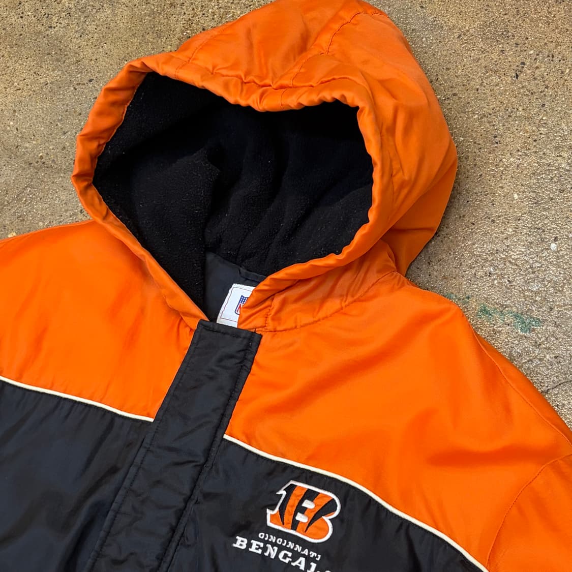90s 미국 빈티지 NFL 뱅갈스 패딩점퍼  상품이미지7