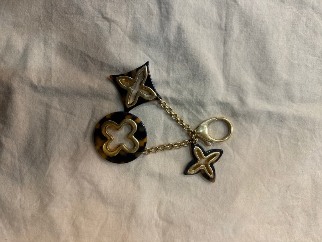 정품 루이비통 래오파드 모노그램 플뢰르 키링 팝니다 상품이미지1