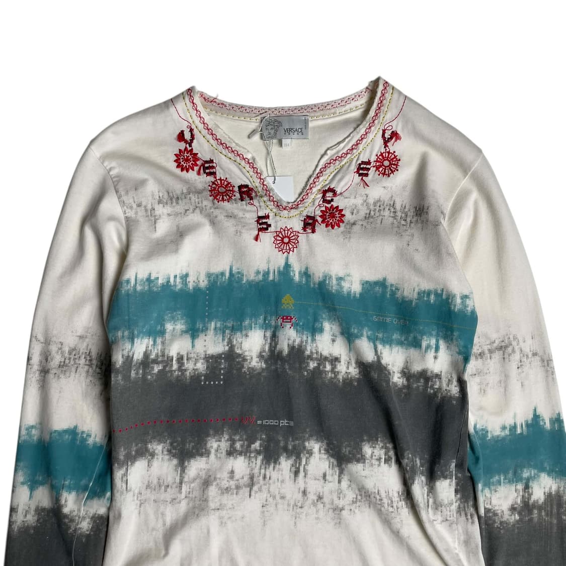 Versace 에스닉 자수 롱 슬리브 (italy made)   상품이미지2