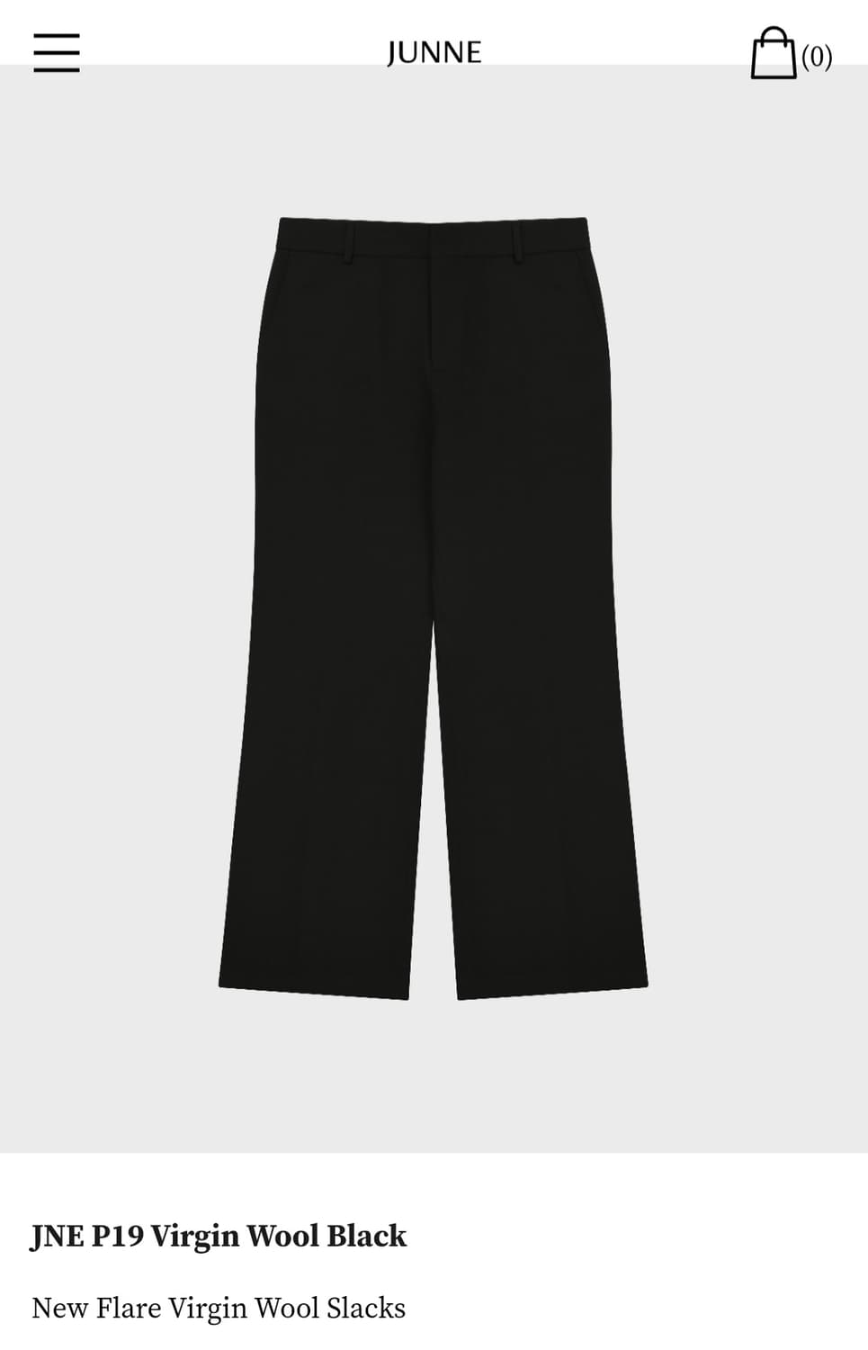 준느 버진울 j42 p19 셋업 m사이즈 상품이미지2