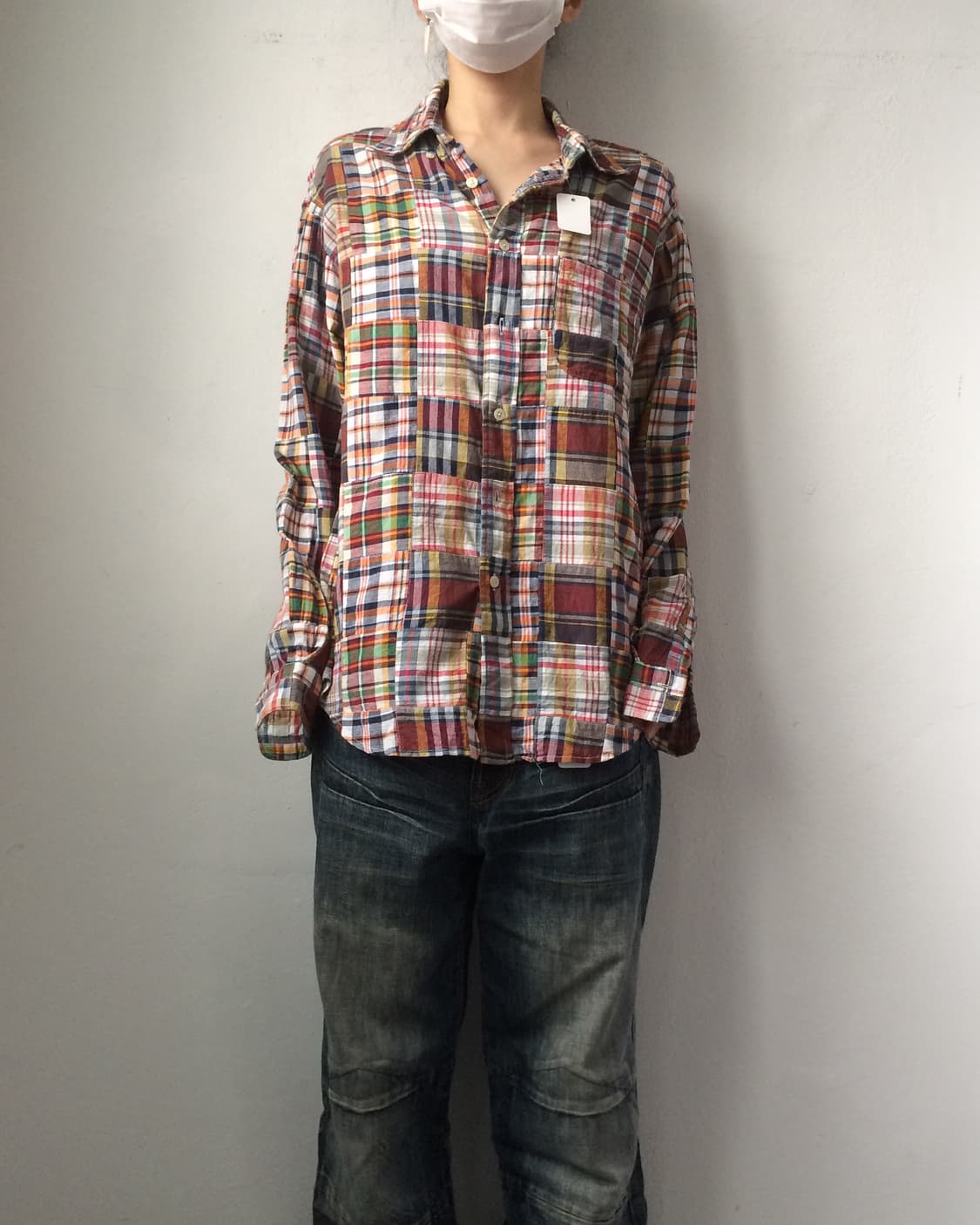 Check pattern shirt 상품이미지1