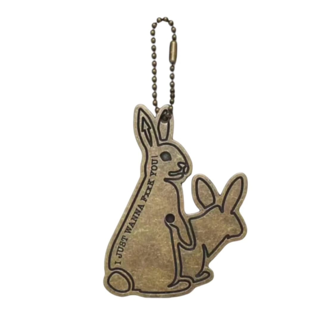 FR2 토끼 Fxxk 키링 상품이미지1