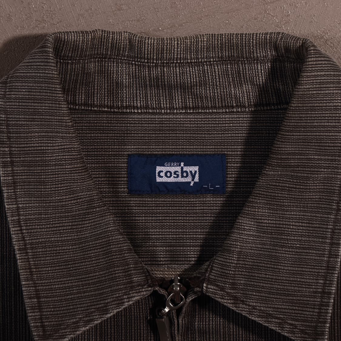 제리 코스비 흑청 집업 데님자켓 상품이미지3